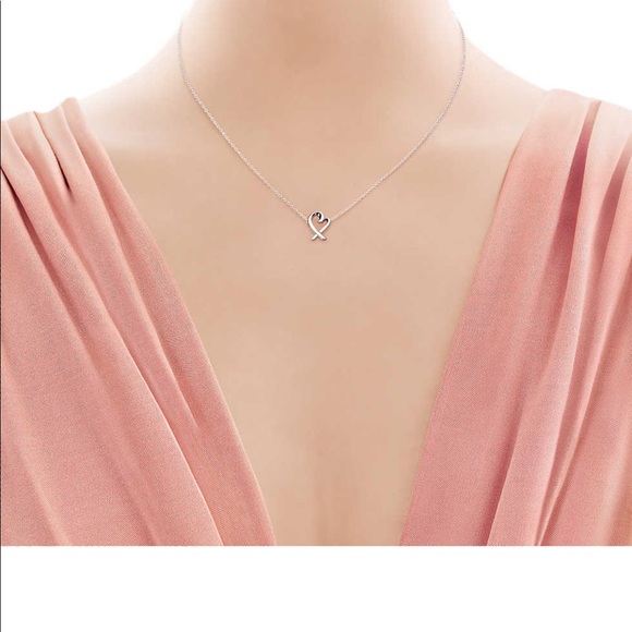 Tiffany & Co. sterling silver heart necklace - Picture 6 of 6